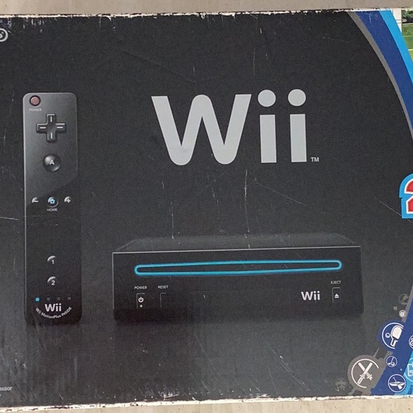 Nintendo Wii Console RVL-101 Console Black & Box - Picture 15 of 15